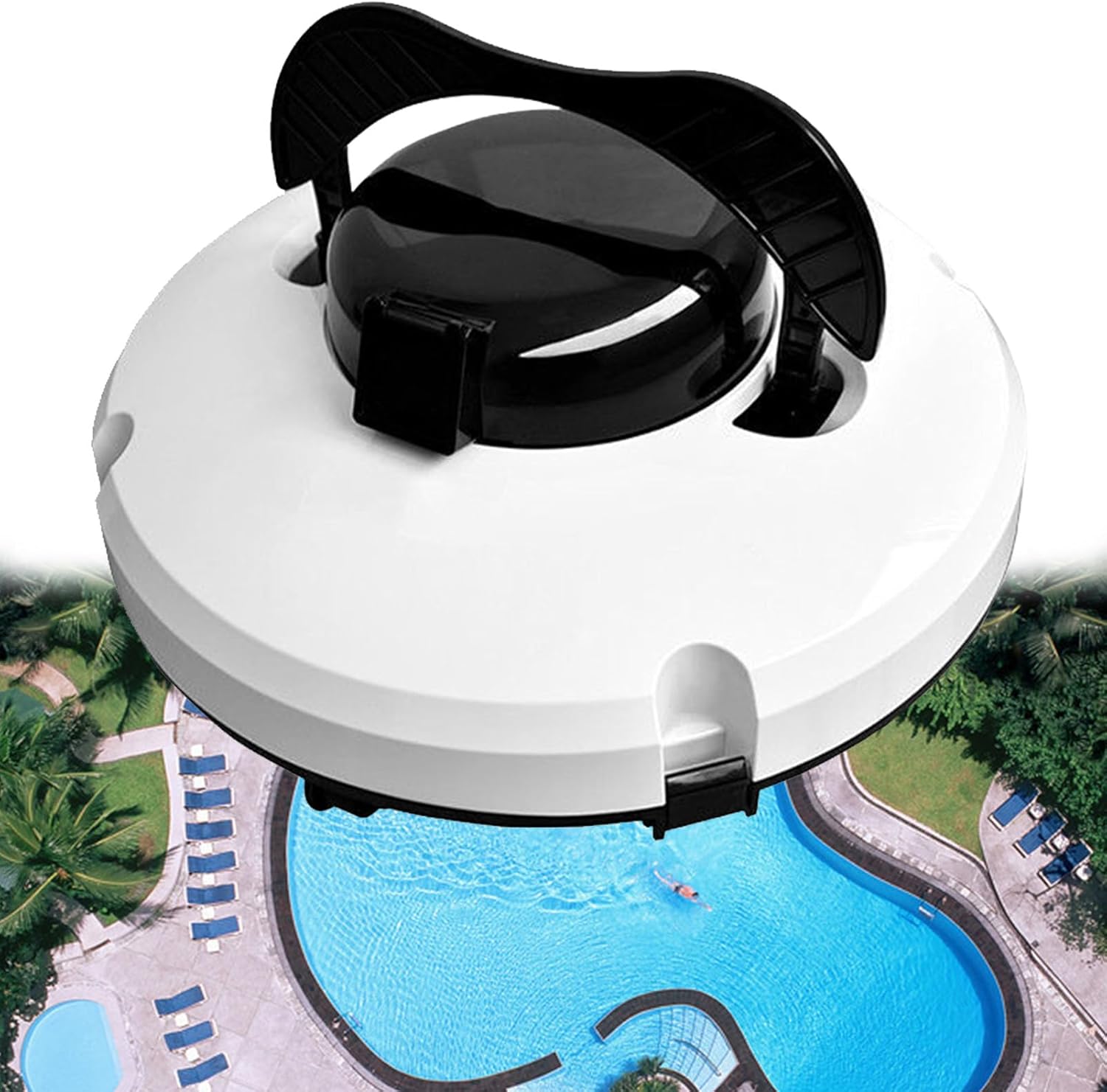 Pool Cleaner | Robot Cleaner | Rechargeable Cordless Automatic Pool Floor Vacuum Cleaner 120 Minute Run Time | Battery 5200mah