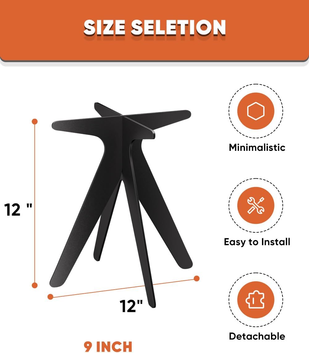 Mocomax Smokeless Fire Pit Ring and Vertical Fire Pit Grate