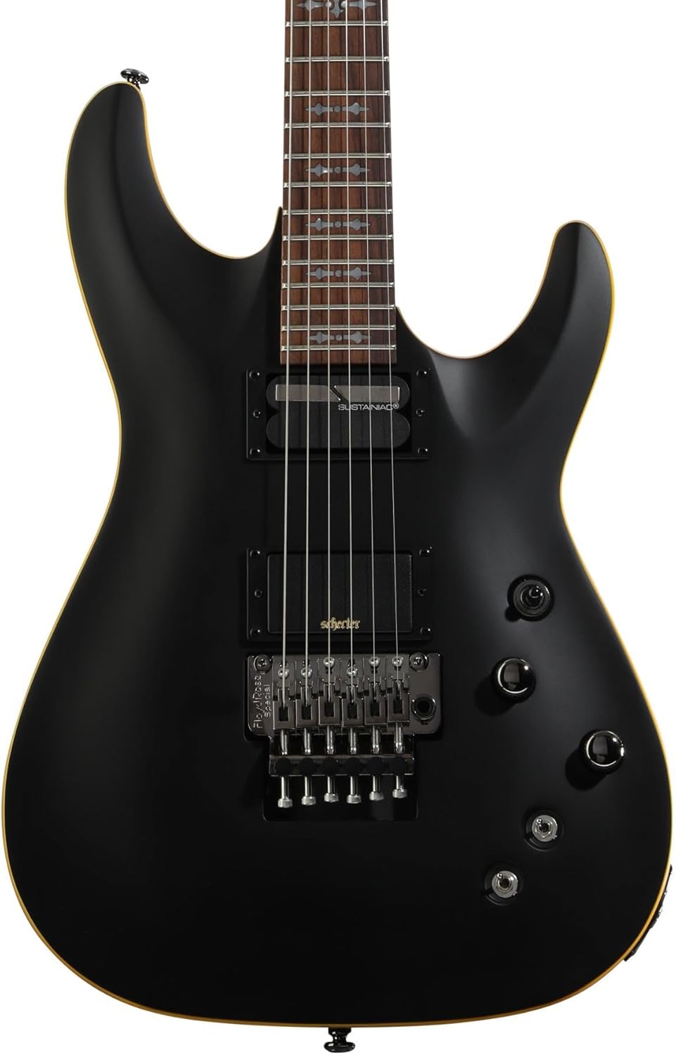 Schecter Demon-6 FR-S Electric Guitar - Satin Black