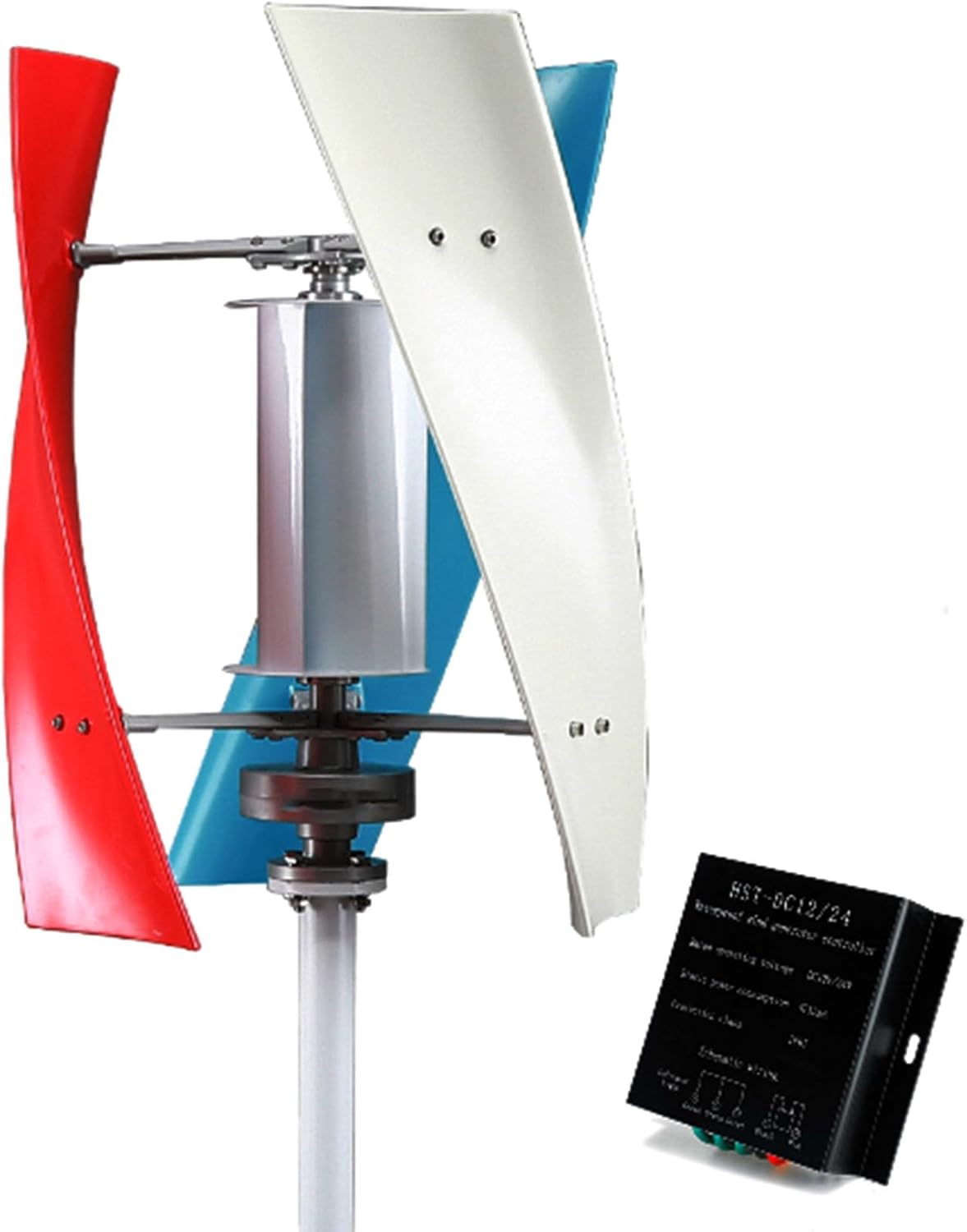 15000W Wind Turbine Vertical Wind Generator Kit 12V-220V Windmill Generator Suit, for Marine RV, Home 220V (with MPPT Controller)
