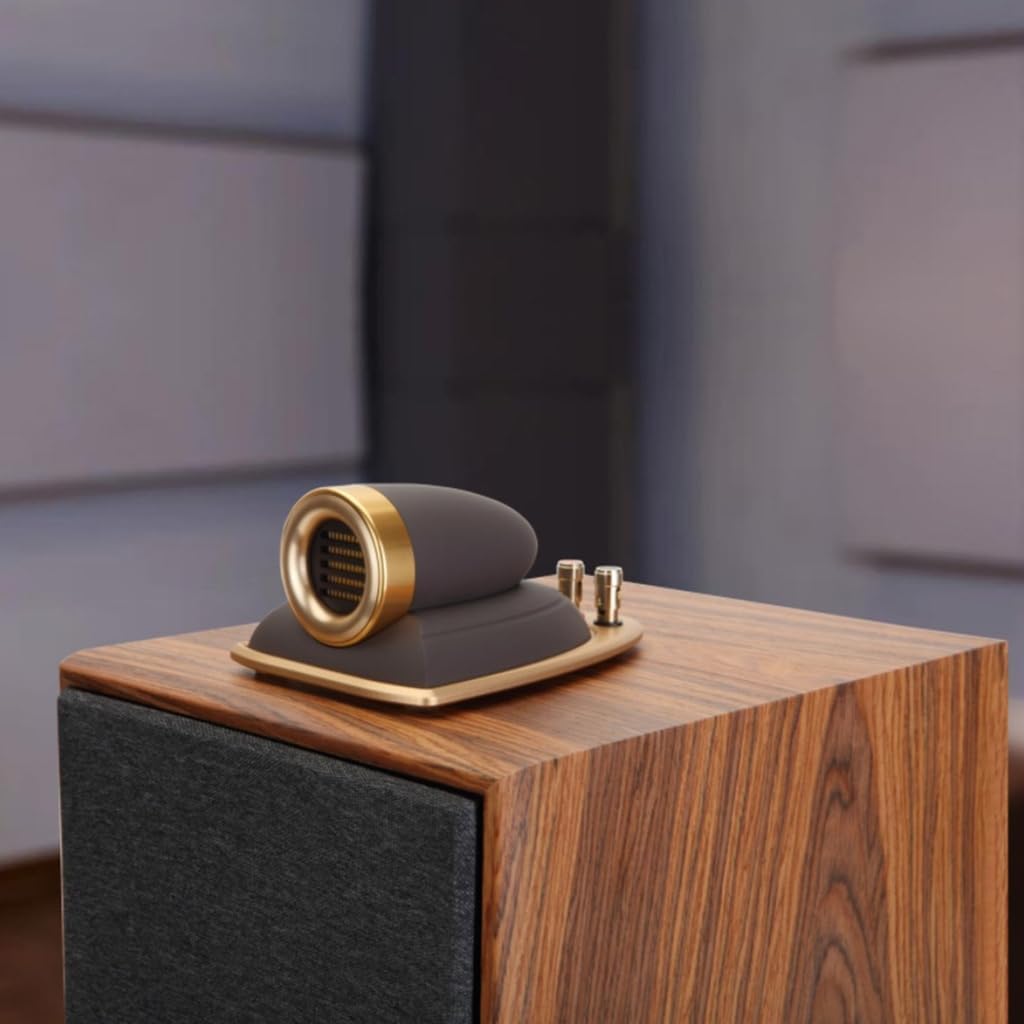 Studio Grade Sound Reproduction Unit Speaker 50K Bandwidth Capacity Responsive Bass Enhancement for Immersive Listen