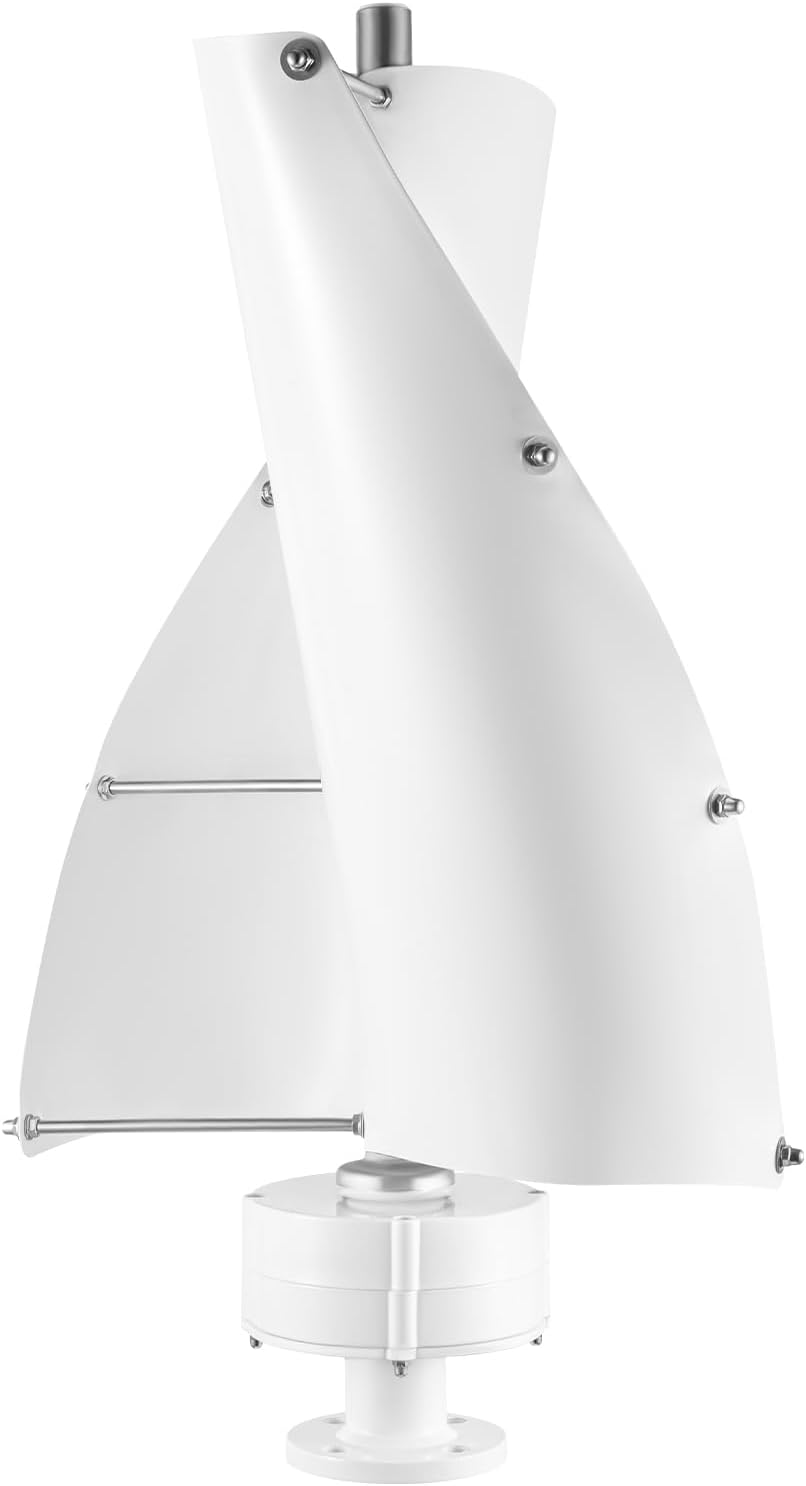 100W Wind Turbine, 42.65ft/s Vertical Axis Wind Turbine Generator Home Windmill Kit, 12V Wind Power Turbine Generator Kit with Controller for Home, Business, and Industrial Energy Supply