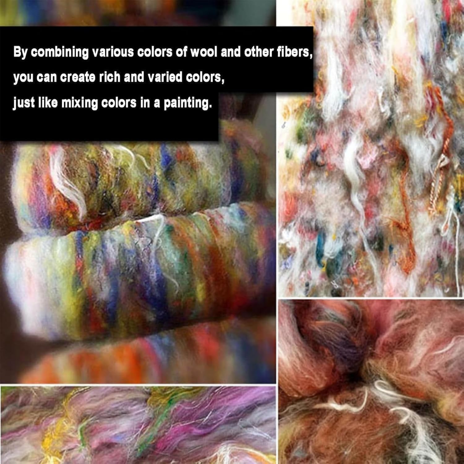 DIY Manual Wool Felt Machine, Drum Carder Brush Set, Wool Blending Board Carding Machine with Cleaning Brush and Awl, Drum Diameter 315mm, Adjustable Roller Gap for Crafting and Color Mixing