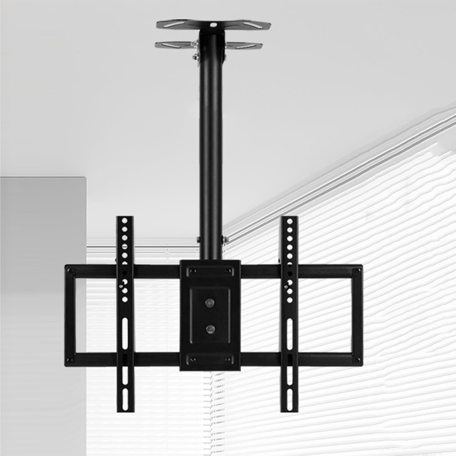 Monitor Mount,tv Wall Mount, for 45-80 Inch TV Swivel and Tilting Bracket, Adjustable Height Ceiling TV Mount, Full Motion TV Ceiling Mount, Metal Expansion Scr(One Colo