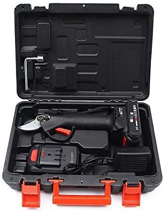 Professional Electric Pruning Shears Electric Pruner Garden Electric Pruning Shears Lithium Battery High Power Branch Scissors Secateur Branch Cutter