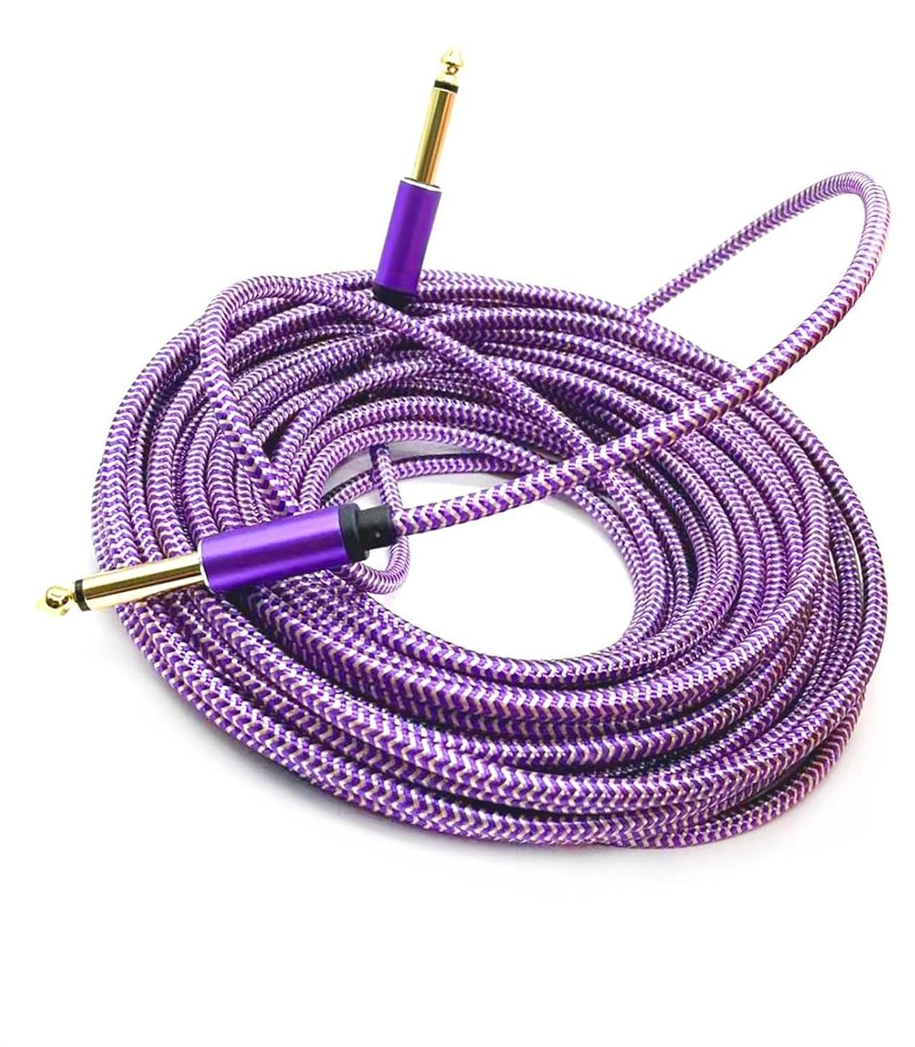 Guitar Audio Cable Cable 6.35mm to 6.35mm Instrument Cable 1/4 Inch Guitar Instrument Cable Premium 6.5mm Stereo Mono 1/4