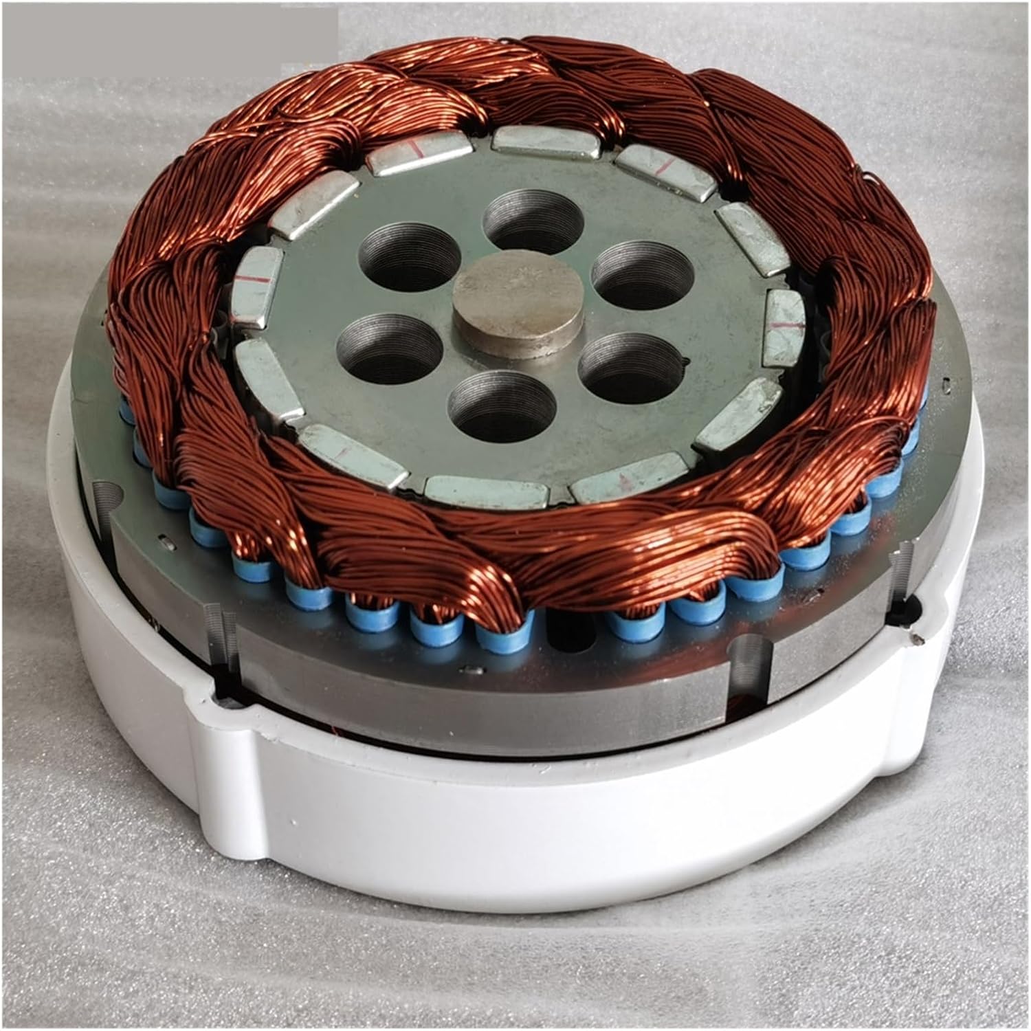 1000W 2000W 3000W 12V 24V 48V Low Speed Permanent Magnet Generator Household Motor DIY Wind Turbine 1KW 2KW 3KW Low Starting Speed for Home(with Base,48V_3000W)