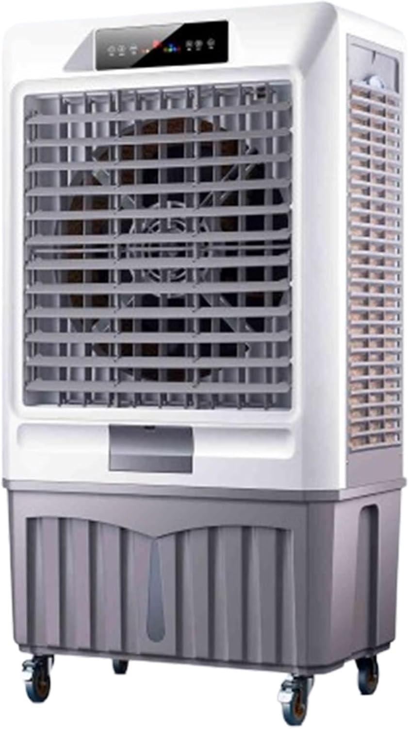 Evaporative Air Cooler, Portable Air Conditioner with Timer and Ice Packs, 3-Speed Windowless Air Conditioner for Room Office(77 * 48 * 139cm)