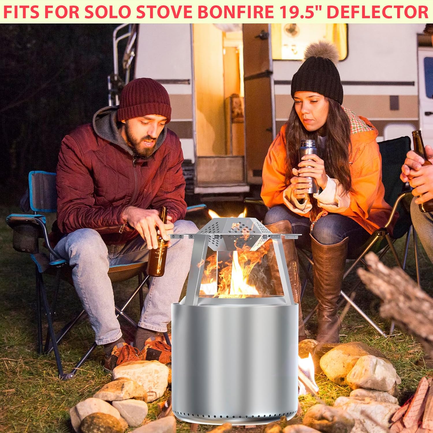 Heat Deflector for Solo Stove Bonfire 19.5