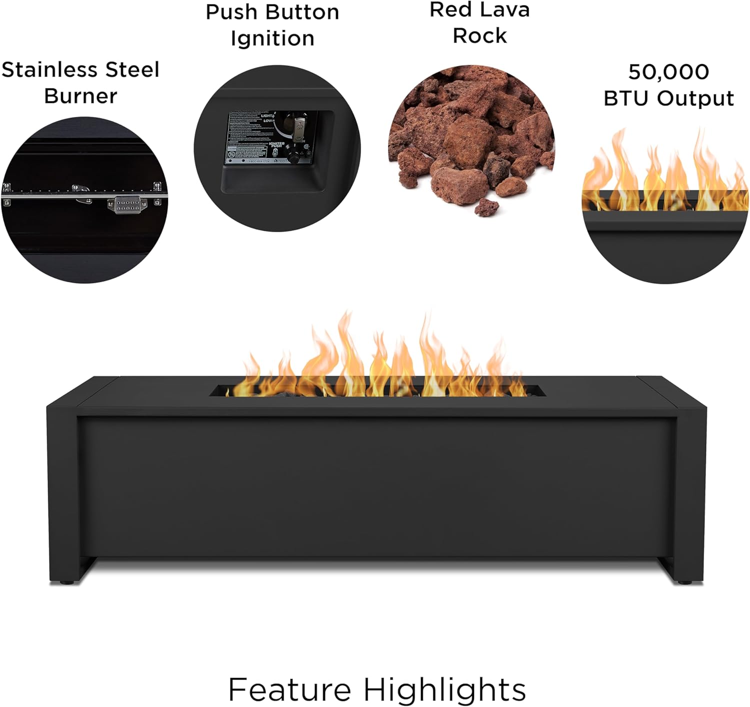 Real Flame Keenan 52