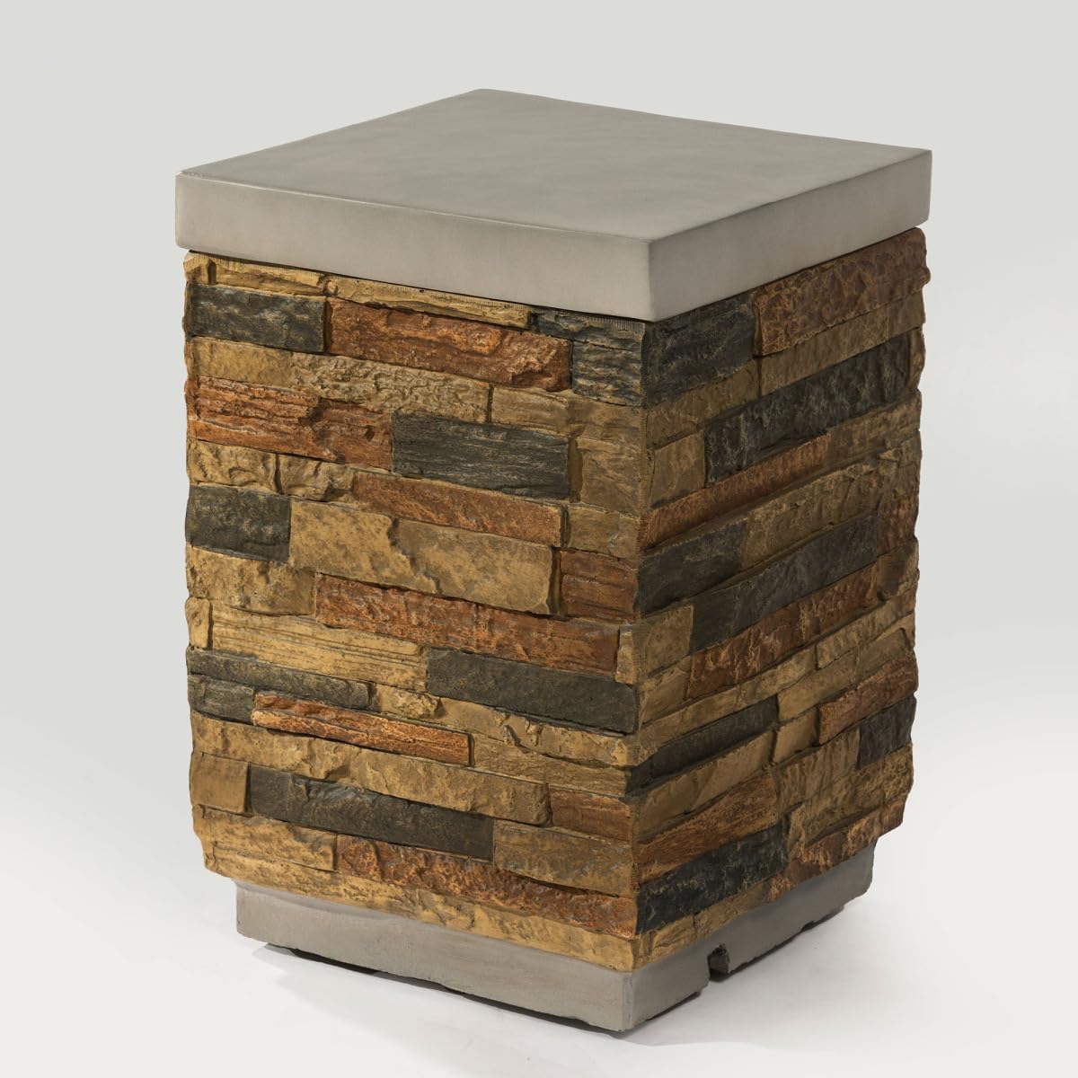 Propane Tank Holder Fire Pit Tank Cover Side Table