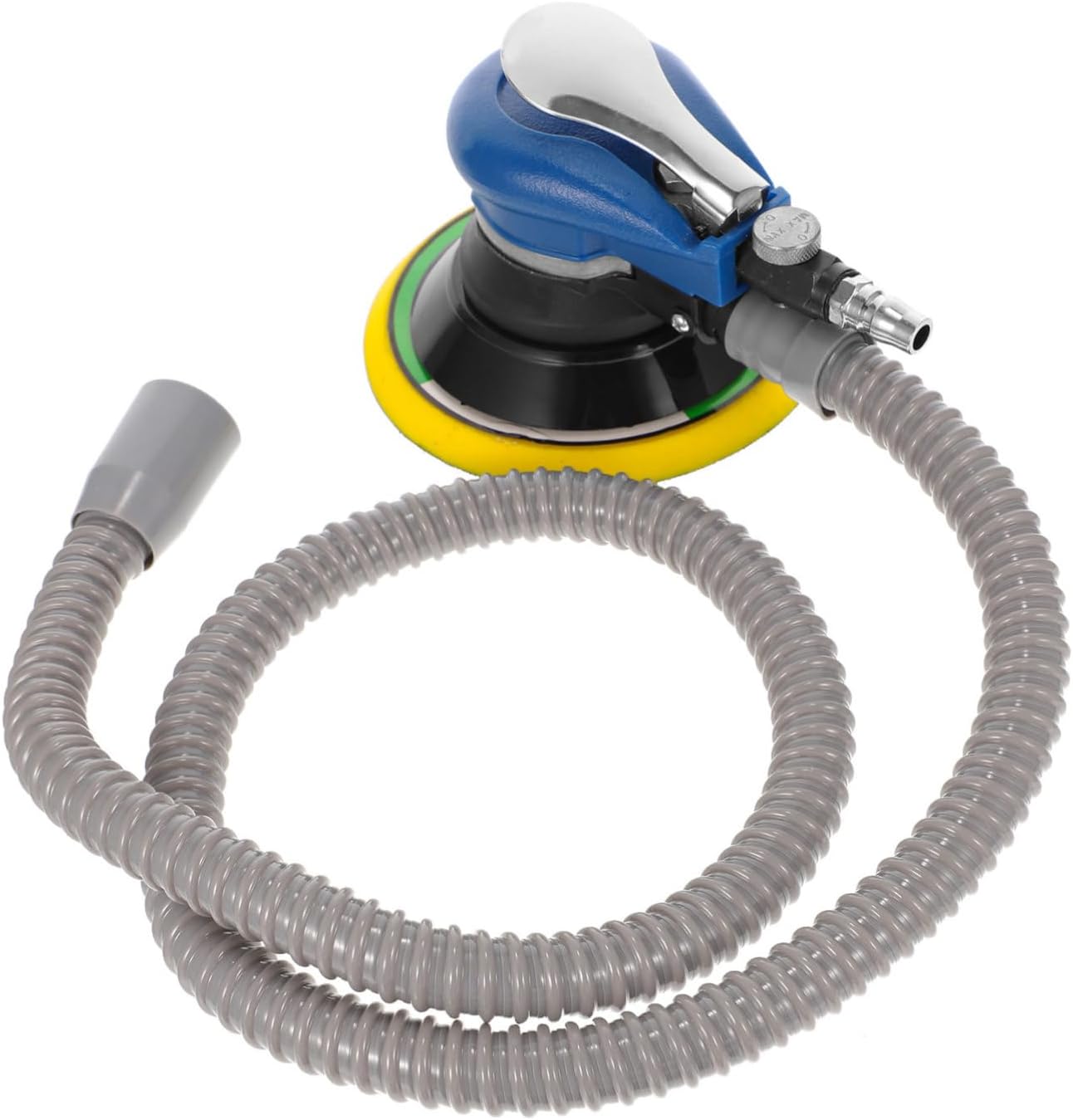 2sets Pneumatic Sanding Machine Air Polisher for Versatile Grinding Tool Dust Extraction for Projects and Auto Detailing