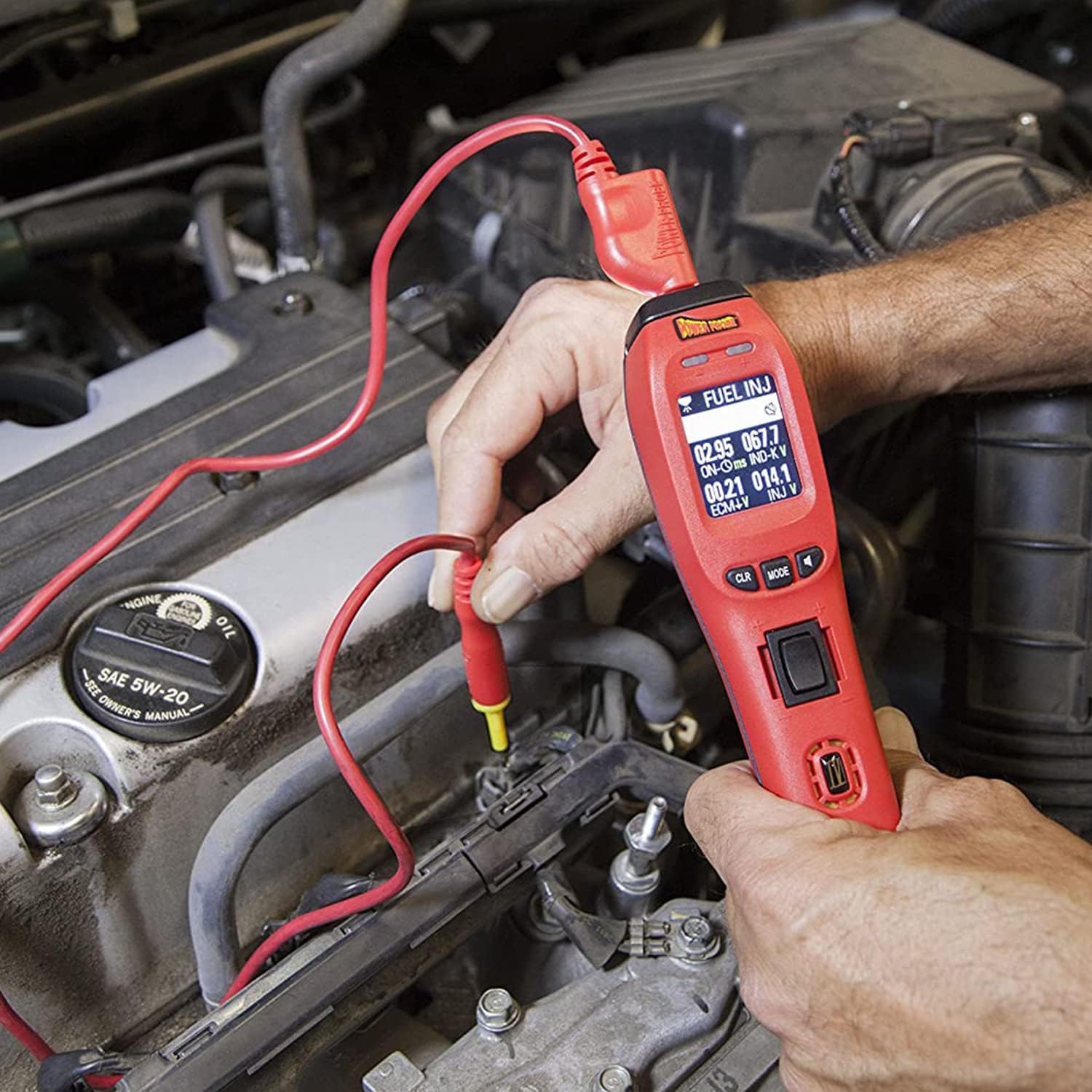 POWER PROBE IV Master Combo Kit - Red (PPKIT04) Includes Power Probe IV with PPECT3000 and Accessories