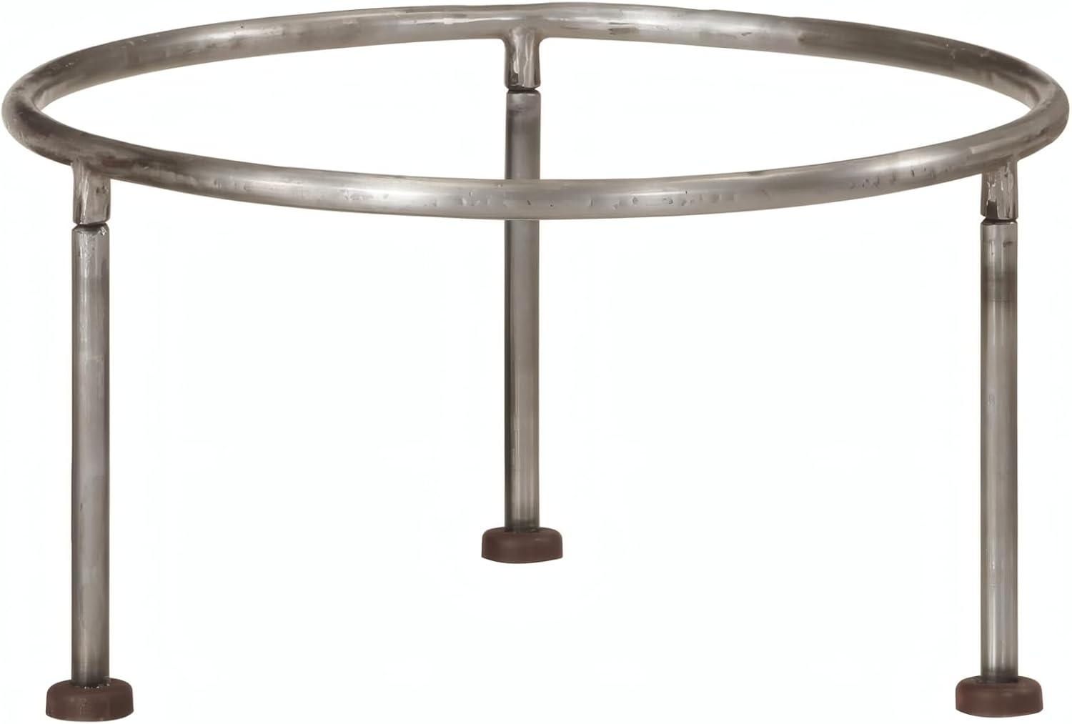 Penau Outdoor Round Fire Pit Bowl, Iron Construction, Portable with Two Handles and 3 Legs for Stability, Large Deep Bowl for Gatherings, Multicolor Mixed Finish, 21.7 x 21.7 x 15 Inchs