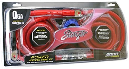 Stinger SK4201 1/0 Gauge 4000 Series Power Amplifier Installation Kit