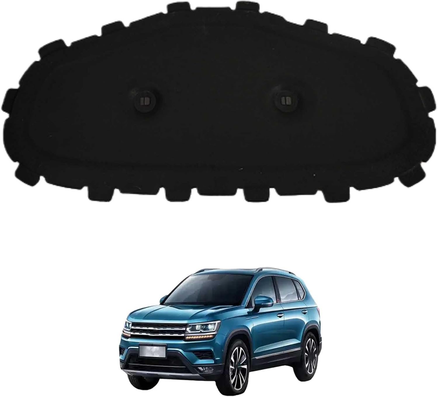 Car Front Hood Engine Sound Pad for VW Tharu XR 2023-2025, Heat Insulation Cotton Mat Cover Soundproof Car Accessories