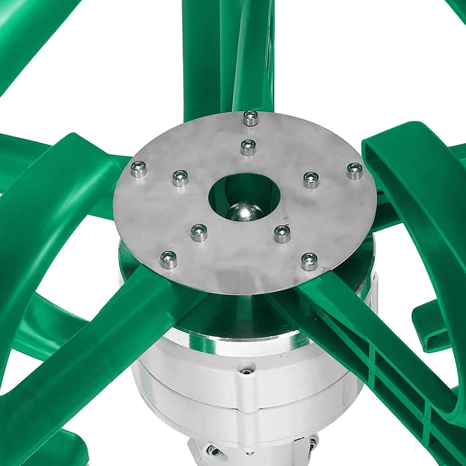 4000W Vertical Axis Wind Turbines Generator Lantern Motor Kit Windmill Energy Charge Turbines for Home Camping 5 Blades