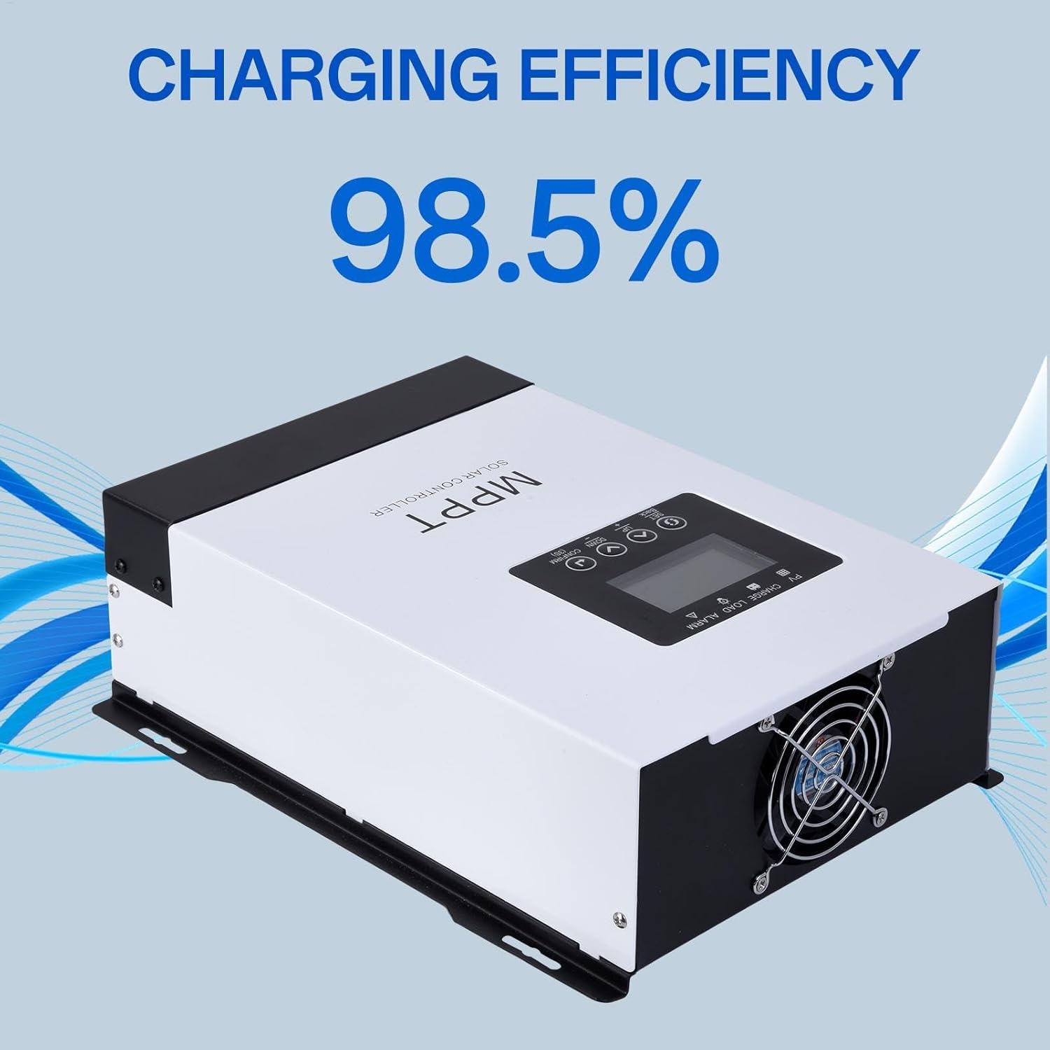 120 Amp MPPT Solar Charge Controller 12V 24V 36V 48V 60V 72V 84V 96V Auto Voltage 1440W-11520W Max Input Solar Panel Regulator for AGM Sealed Gel Flooded Lithium Batteries