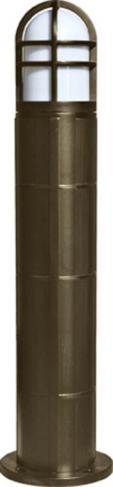 Dabmar Lighting D115-BZ Fiberglass Bollard, Bronze