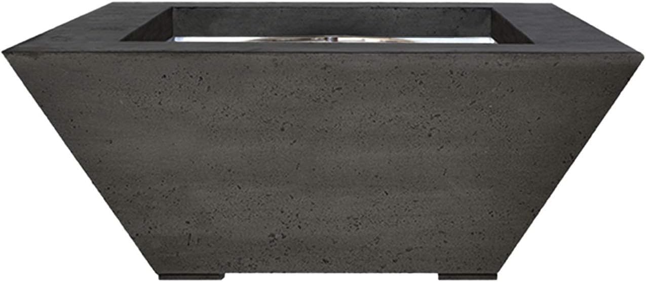 Prism Hardscapes Lombard Fire Table in Ebony - LP