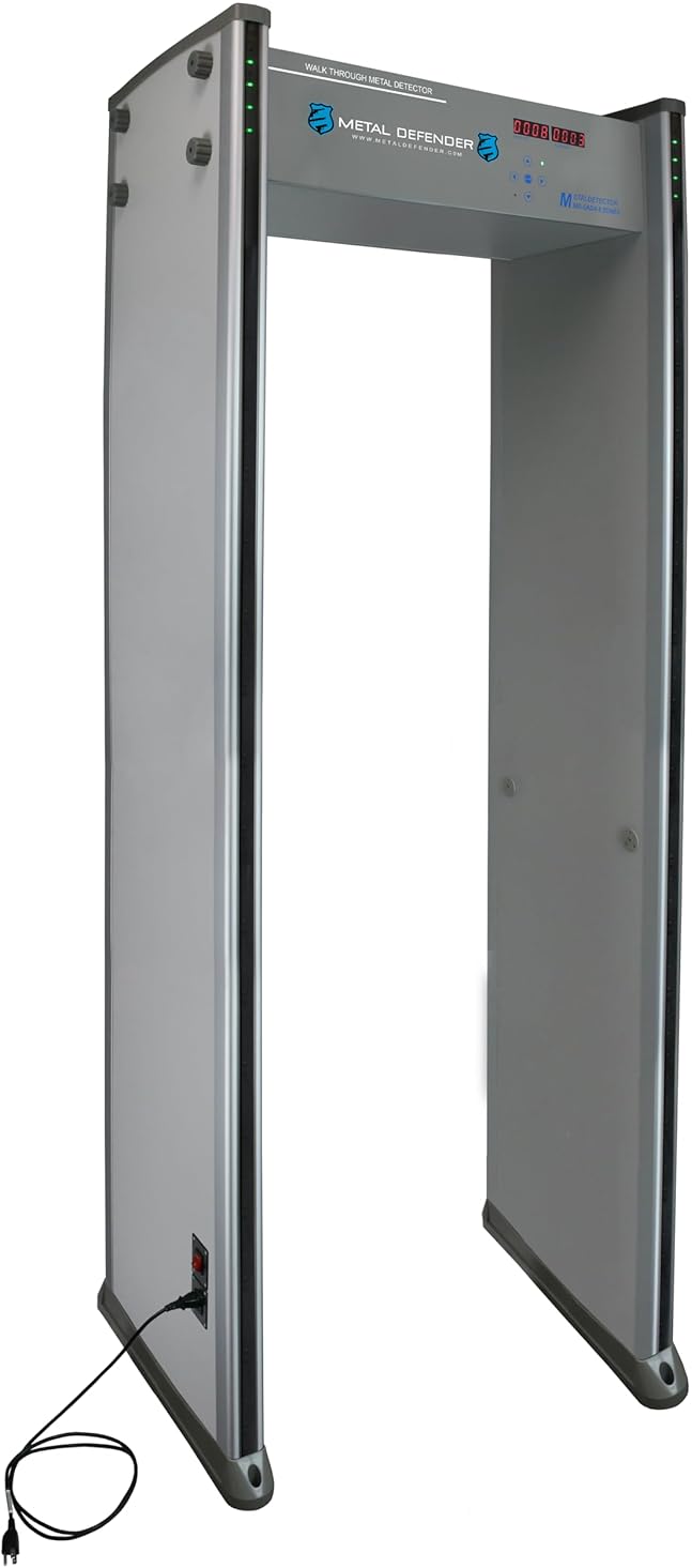ADA MD-6 Walk Through Metal Detector by Metal Defender.
