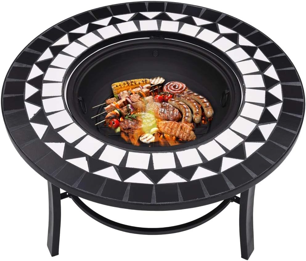 Mosaic Fire Pit, 26.8