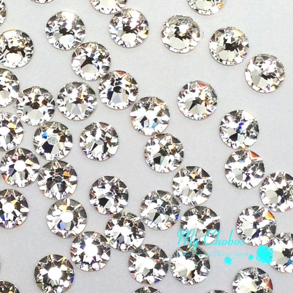 1440 pcs (Factory Pack) Crystal (001) Clear Austrian Crystal New 2088 Xirius 20ss Flatbacks Round Rhinestones 5mm ss20 Bling DIY Austria gems Resin Jewellery Original Sealed Pack