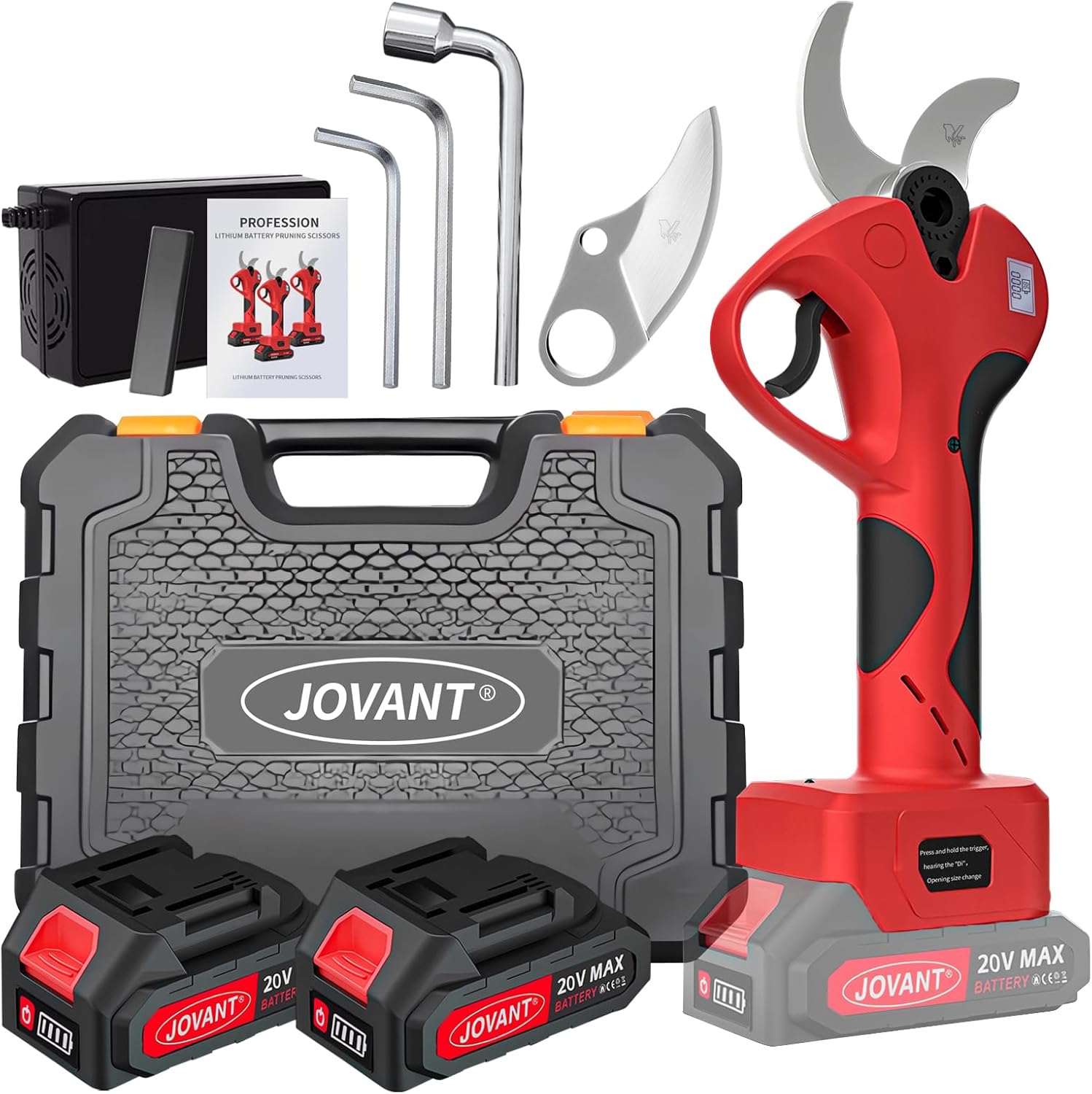 Electric Pruning Shears Cordless, 1.6