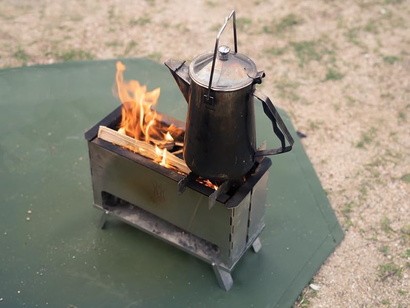 DOD Pera Moe Portable Fire Pit - Wood Burning for Camping, Backyard, Patio, Picnic