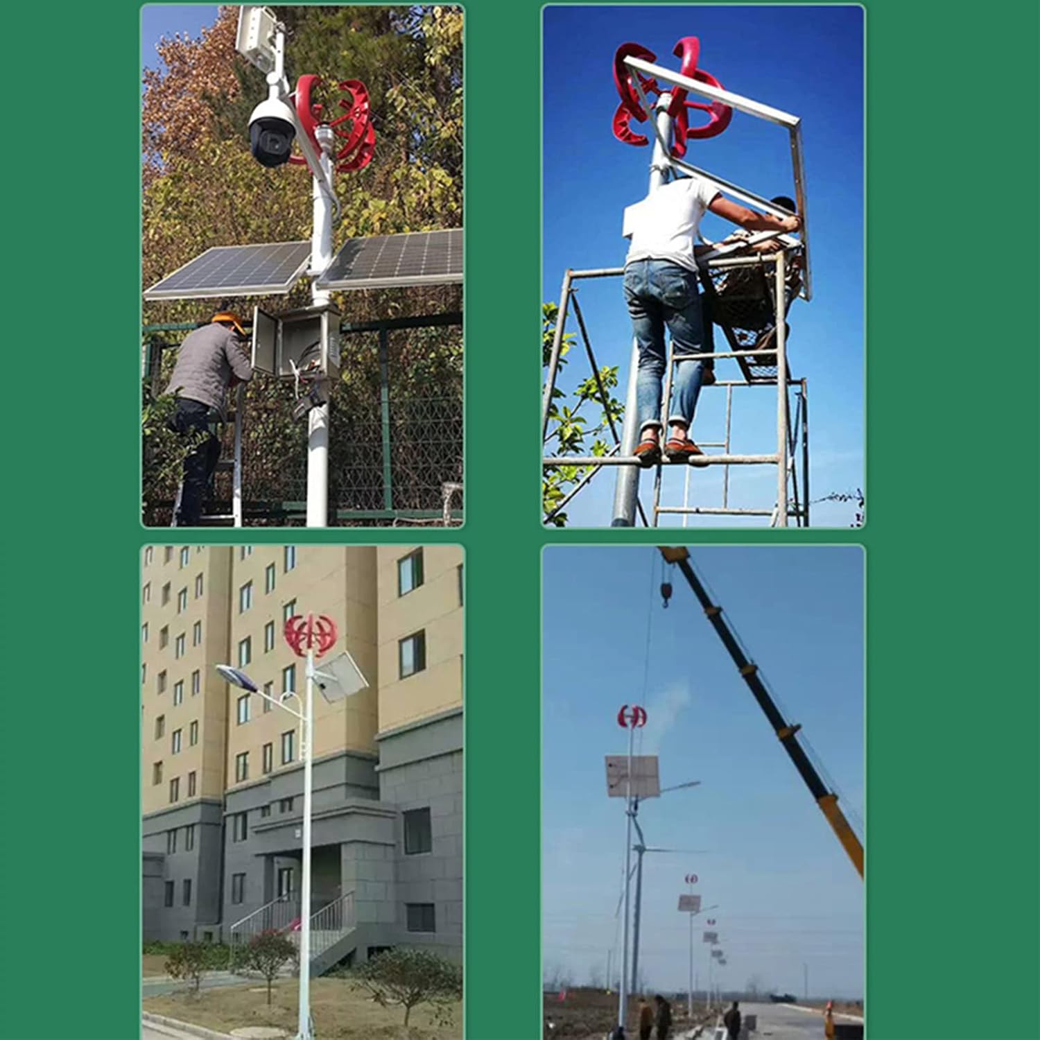 2000W 12V 24V Vertical Axis Wind Turbines Generator Kit Lantern 5 Blades Motor Kit Windmill Energy Charge Home Camping,12V