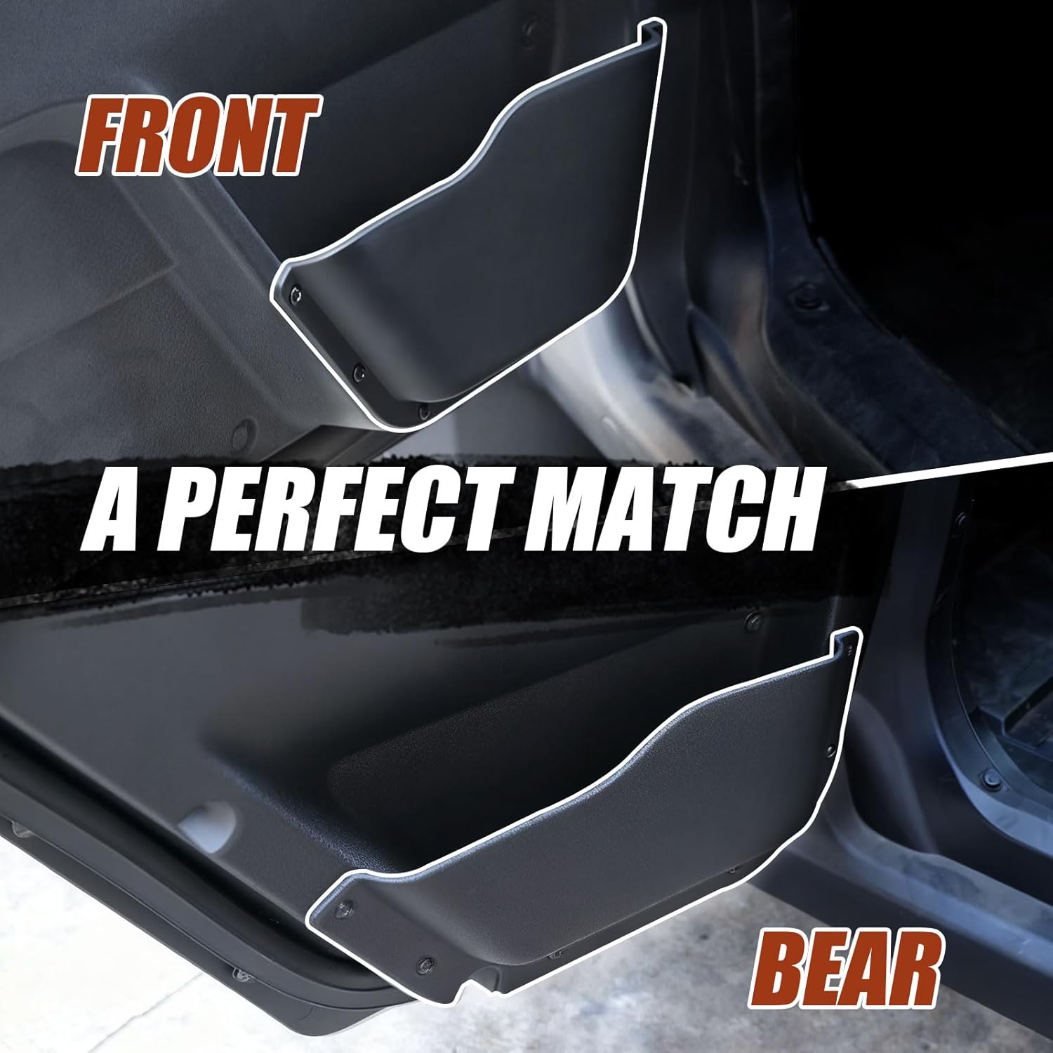 Interior Door Pockets for Polaris Xpedition XP 5/ADV 5 NorthStar 2024 2025+ Accessories, Front & Rear Interior Door Inside Storage Box Cup Holder(4PCS)