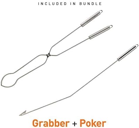 Solo Stove Bonfire Accessory Bundle - Shield, Shelter, Roasting Sticks, Tools for Fire Pit