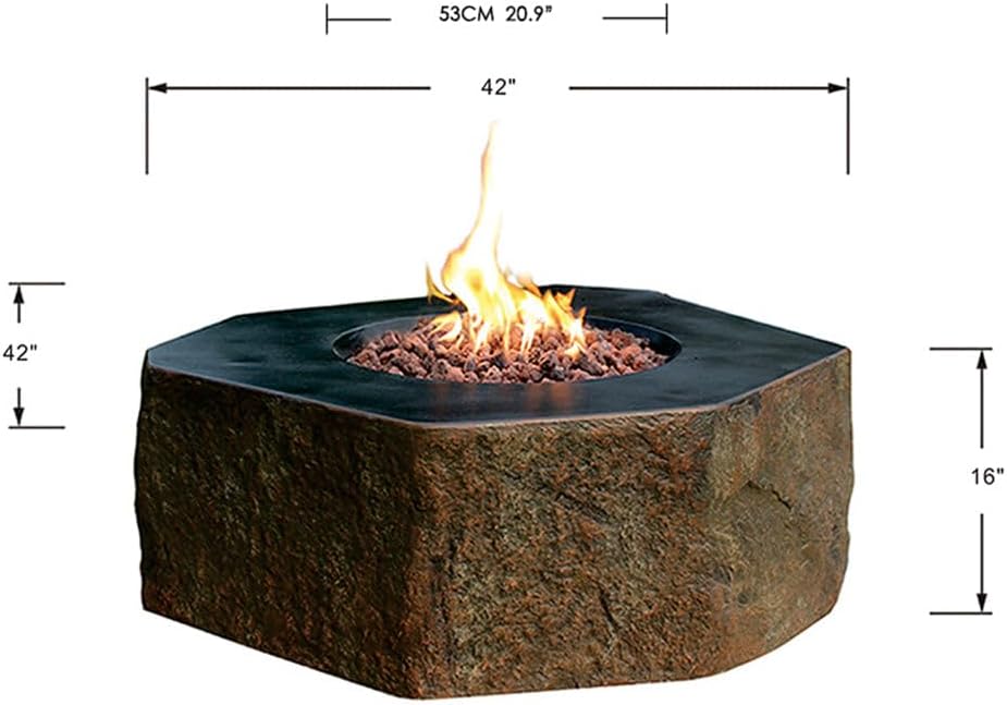 Elementi Columbia Concrete Fire Pit 42