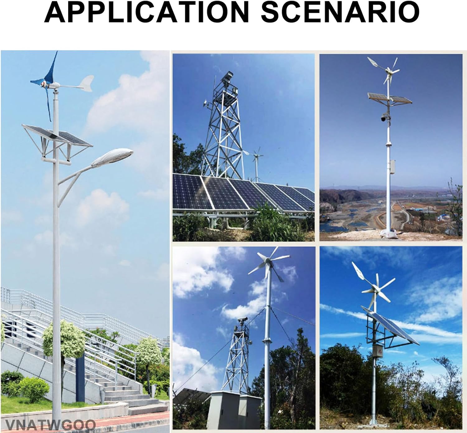 15000W High-Efficiency MPPT Boost Wind/Solar Hybrid Controller - Color LCD Display & Dump Load for 12V/24V/48V Off-Grid Systems