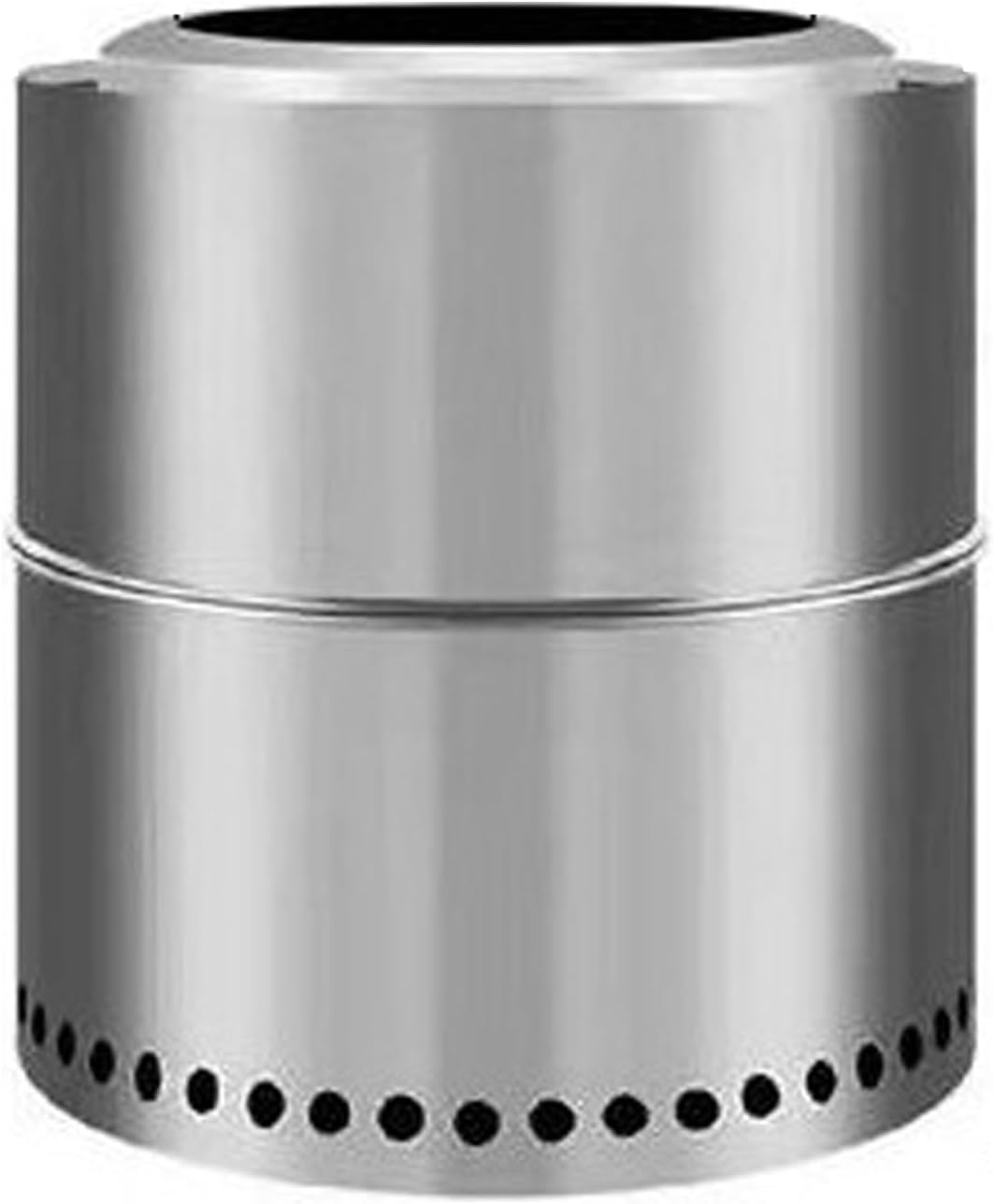 Smokeless Firepit Fire Pit Stainless Steel Fire Pits with Stand Carry Bag for Outdoor Backyard Patio Garden Picnic Camping Bonfire(直径36cm)