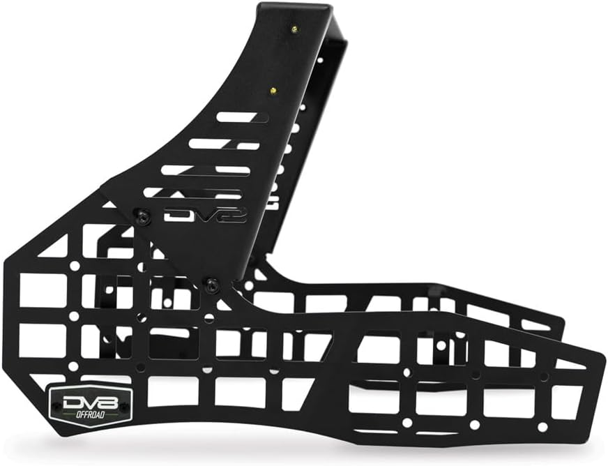 Center Console Molle Panels & Device Mount for 2016-2023 Toyota Tacoma 3rd Gen | Mount for Cell Phone, GPS, Radio, & Other Accessories | Automatic & Manual Transmissions | DV8 Offroad