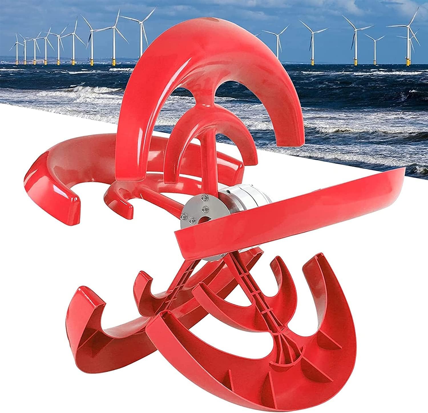5 Blades Wind Turbine Generator 8000W with Charge Controller for Windmill RV Home Yacht Farm Wind Generator