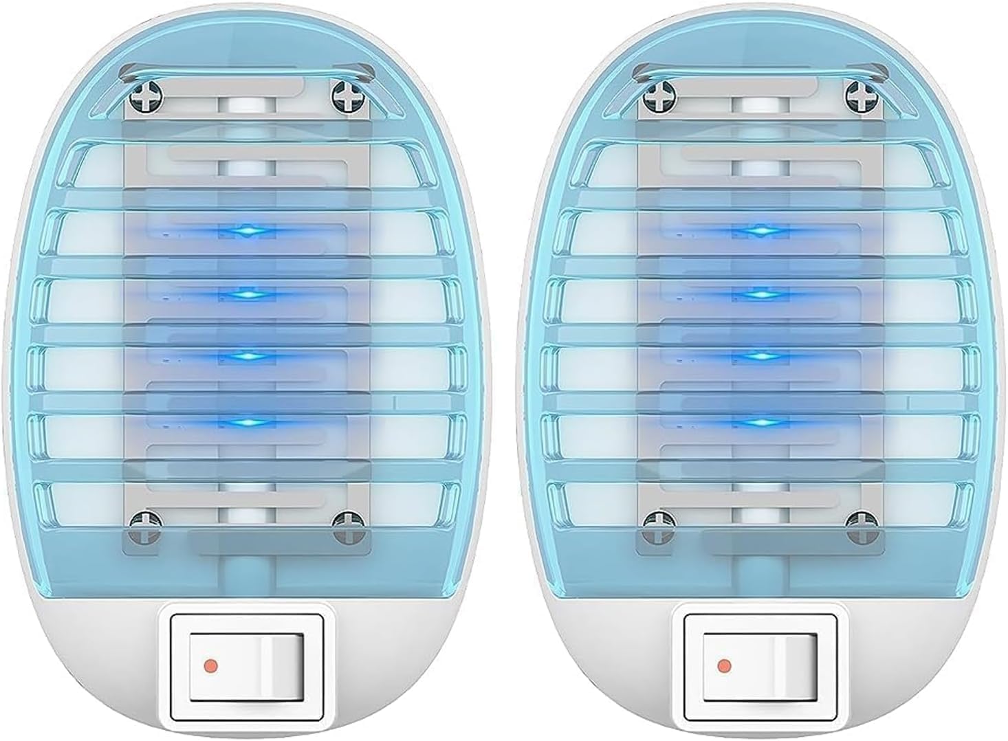 Indoor Bug Zappers, Electronic Insect Killer, Mosquitoes Killer, Electronic Mosquito Zapper Gnat Traps with LED Light for Living Room, Home, Kitchen, Bedroom, Baby Room, Office