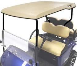 Technical Precision Replacement for EZGO/Cushman/TEXTRON 54 INCH Sun TOP Canopy ROOF KIT TAN TXT Model for Year 2014