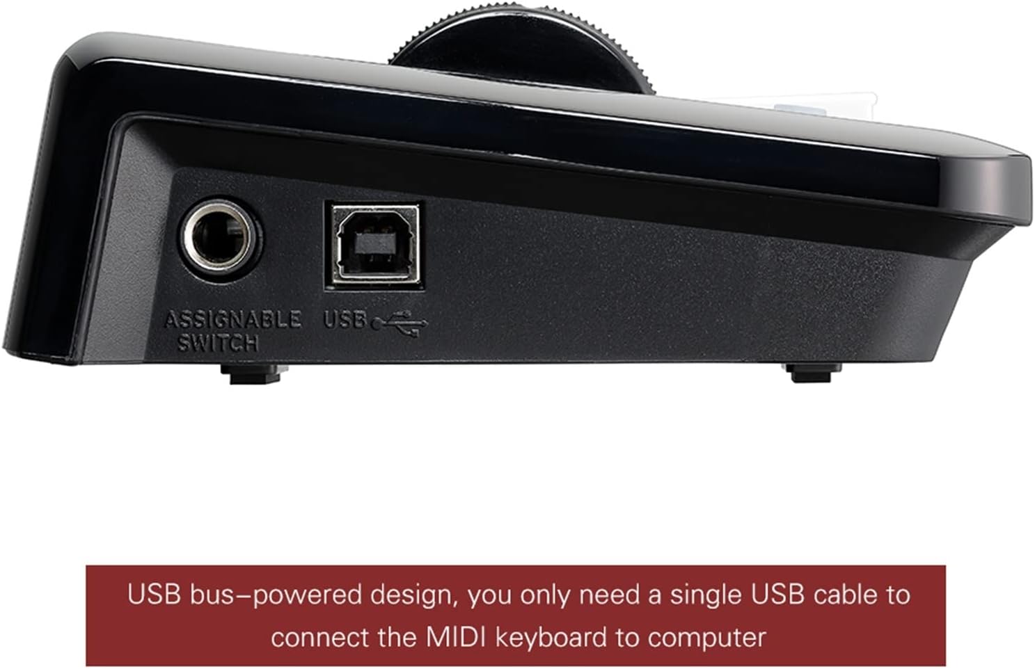 Keyboard Piano 37-Key Compact USB MIDI Keyboard Controller USB Powered Compatible