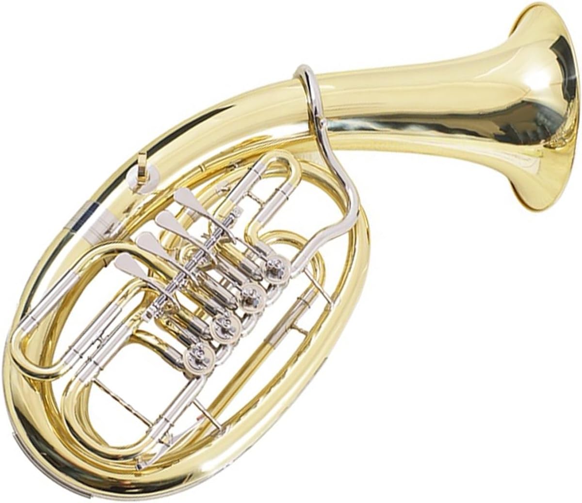 Euphonium A B Flat Major Instrument With Four Keys Is Suitable For Beginners And Adults Euphonium All-brass Instrument