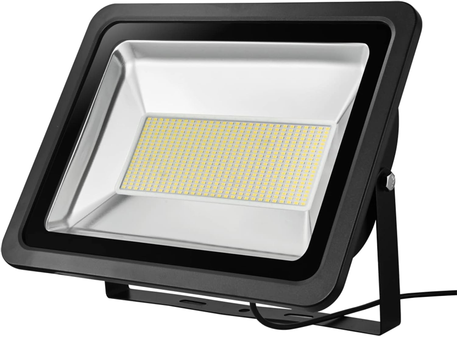 300W LED Floodlights Outdoor, IP65 Waterproof Outdoor Security Lamp, 24000LM 3200K Warm White Garden Landscape Wall Light for Warehouse, Parking Lot, Park, Street, Square, 1 Pack