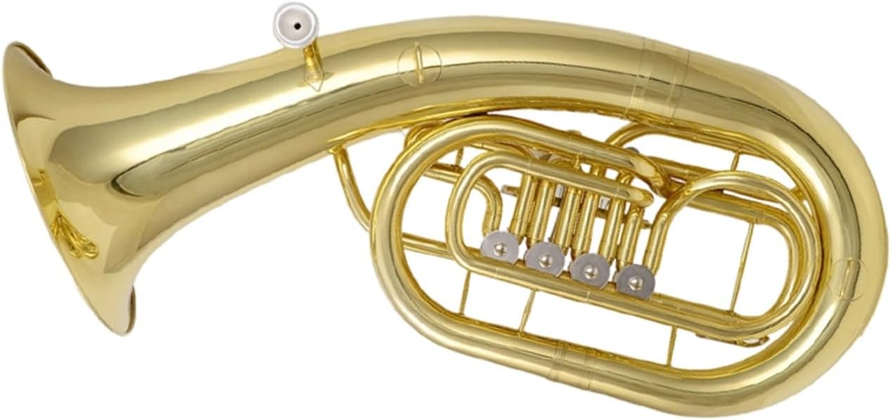 Euphonium Instrument Flat Four Key Brass Material Euphonium All-brass Instrument
