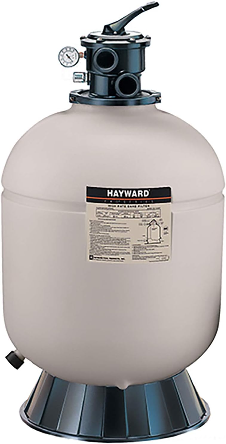 Hayward W3S180T ProSeries Sand Filter, 18 In., Top-Mount for Above-Ground Pools