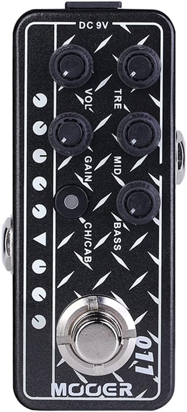 MOOER Micro Preamp 011 Cali-Dual Digital Preamp Pedal