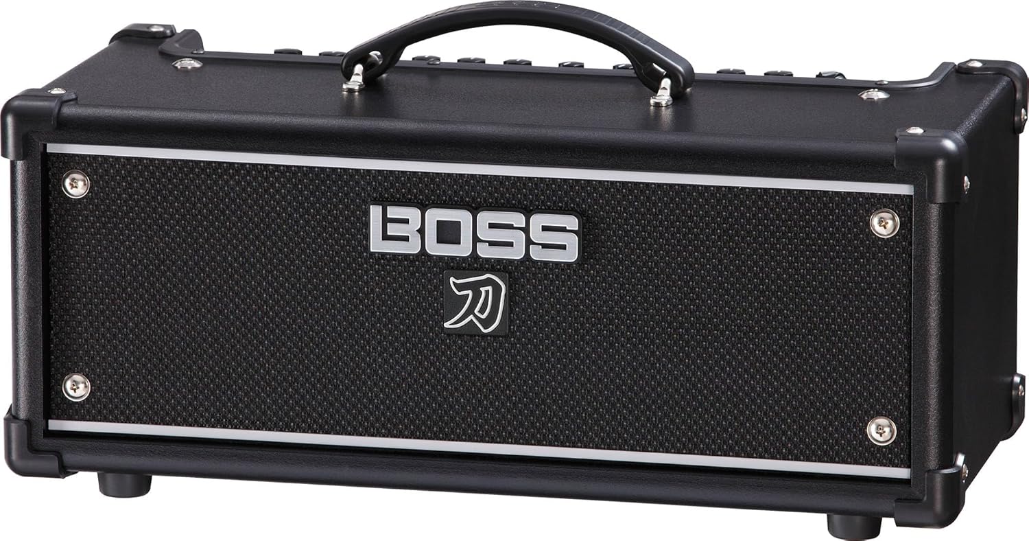 Boss Katana Gen 3 Head 100-Watt Guitar Amplifier Head Bundle with Gearlux Instrument Cable and Picks