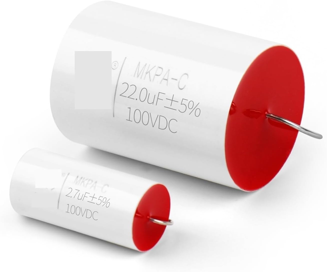 ALKOY 2 Pieces Audio Amplifier Capacitor 100V Crossover metallized Polypropylene Film HiFi end Audio Fever Capacitor (Size : 100V 20UF)