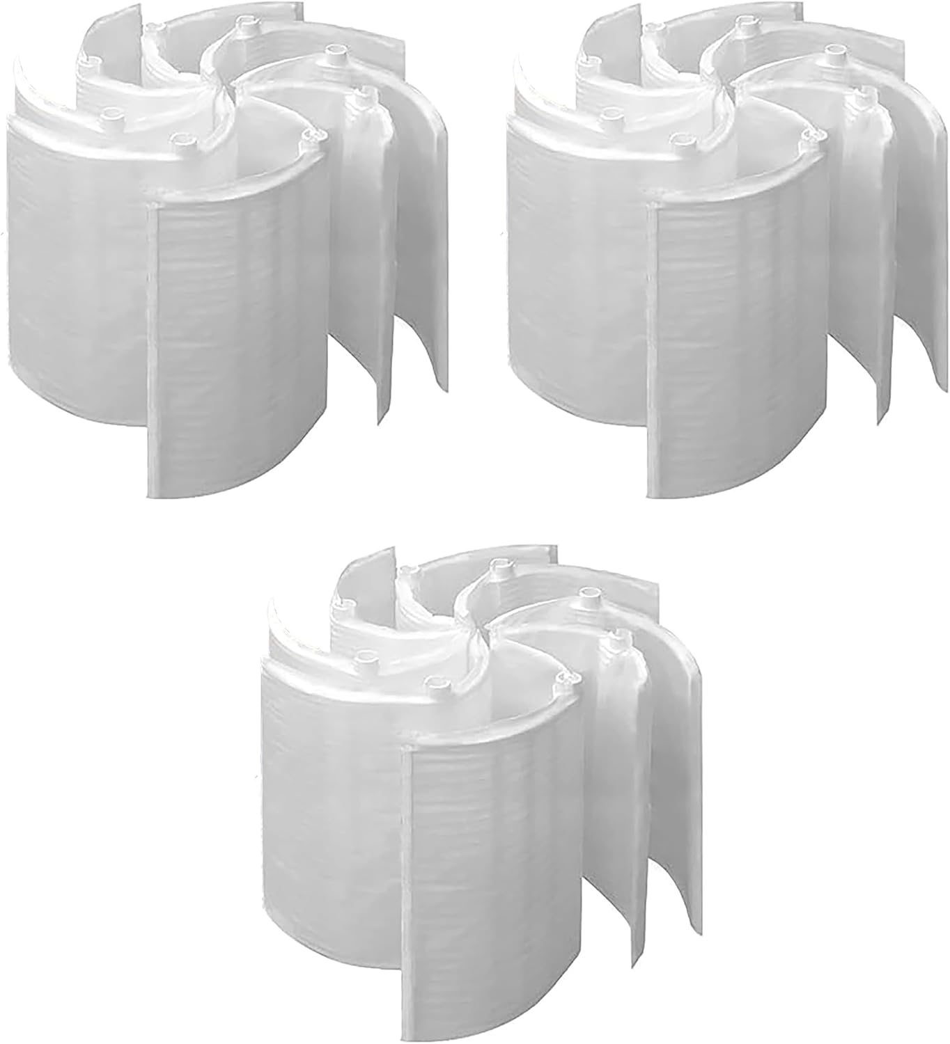 Hurricane Filters 3 Pack HF-DE24-SET - 24 Square Feet DE Grid Filter Replacement for PFS1224, FG-2002, FC-9520, Hayward DEX2400 DA/DS - Best Value USA DE Grid Pool Filters