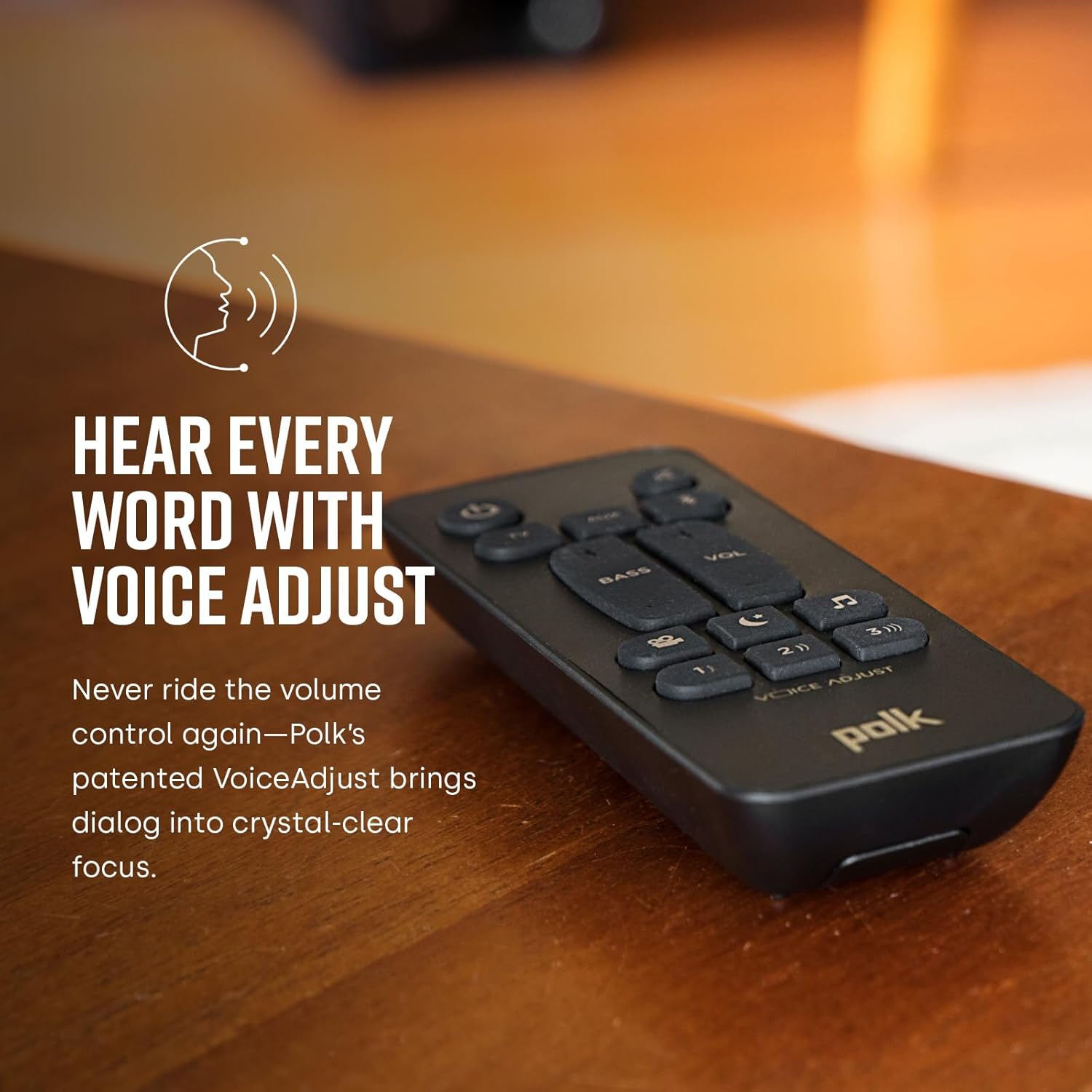 Polk Audio Signa S2 Sound Bar for Smart TV with Subwoofer, Wireless – Exclusive VoiceAdjust Technology, Ultra-Slim Design, Works with 4K & HD TVs, HDMI & Optical, Bluetooth, Wireless Streaming