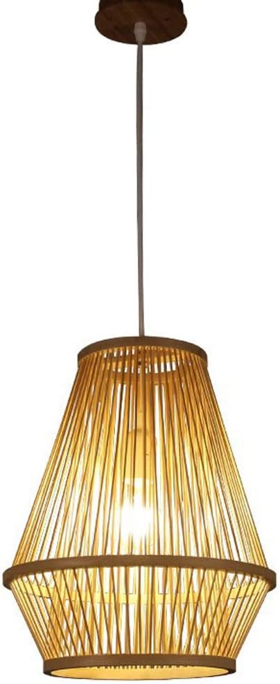 Modern Rattan Pendant Lights, Hand Rattan Woven Lantern,Wicker Craft Hanging Lamp, E27 Bamboo Rattan Chandelier, for Kitchen Island Dining Room Living Room Lighting Fixtures